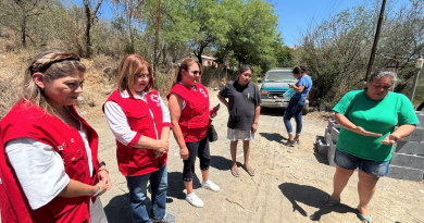 Lleva Cruz Roja Allende, apoyo a damnificados por incendio